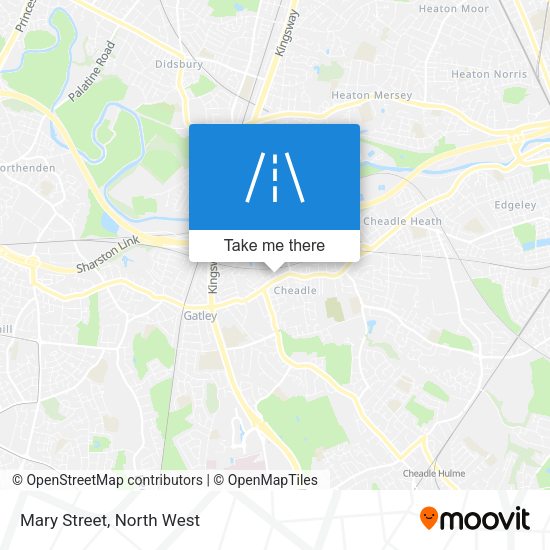 Mary Street map