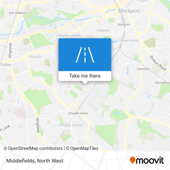 Middlefields map