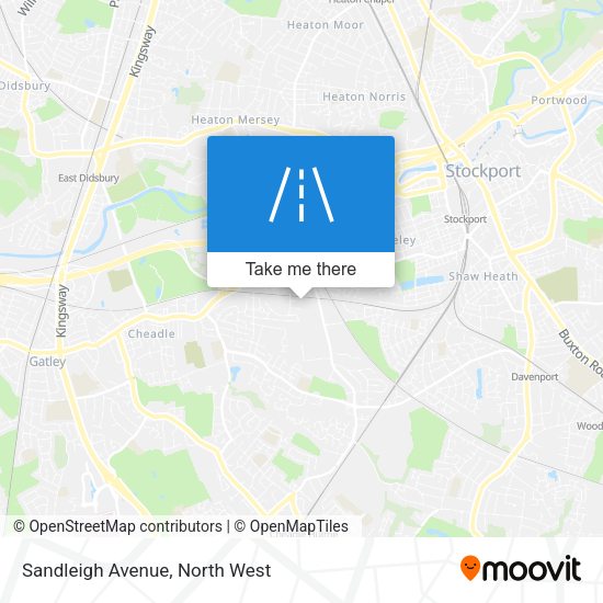 Sandleigh Avenue map