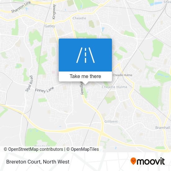 Brereton Court map