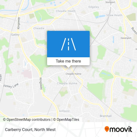 Carberry Court map
