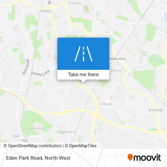 Eden Park Road map