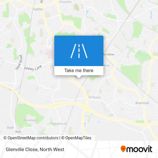 Glenville Close map