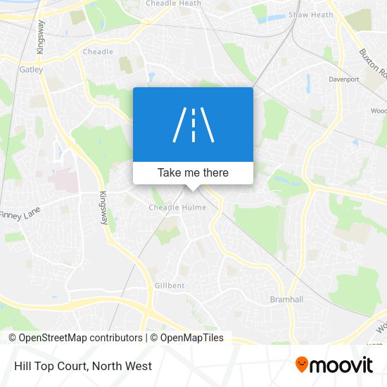 Hill Top Court map