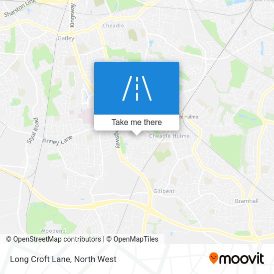 Long Croft Lane map