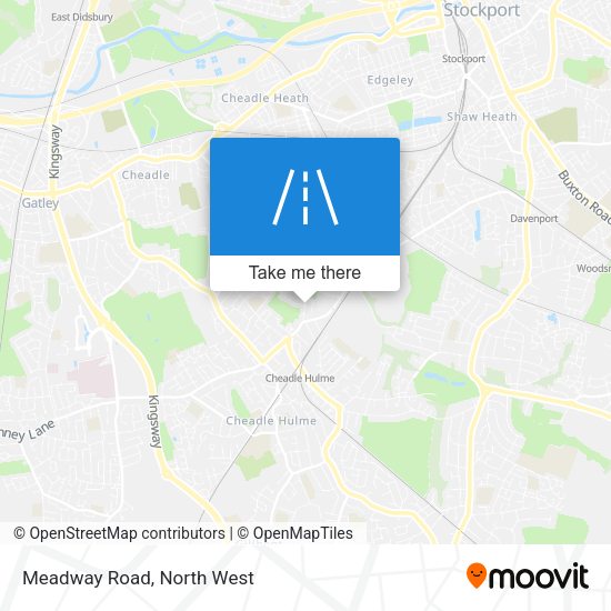 Meadway Road map