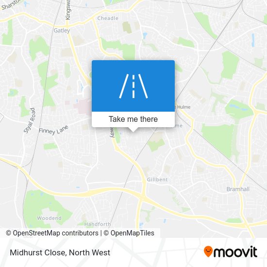 Midhurst Close map