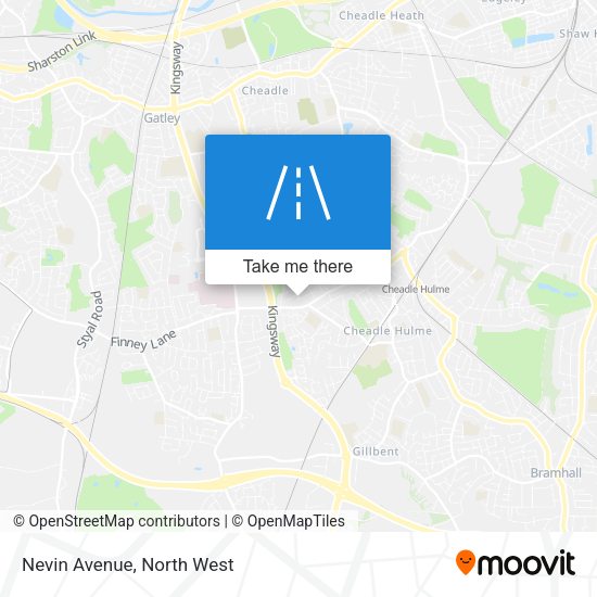 Nevin Avenue map