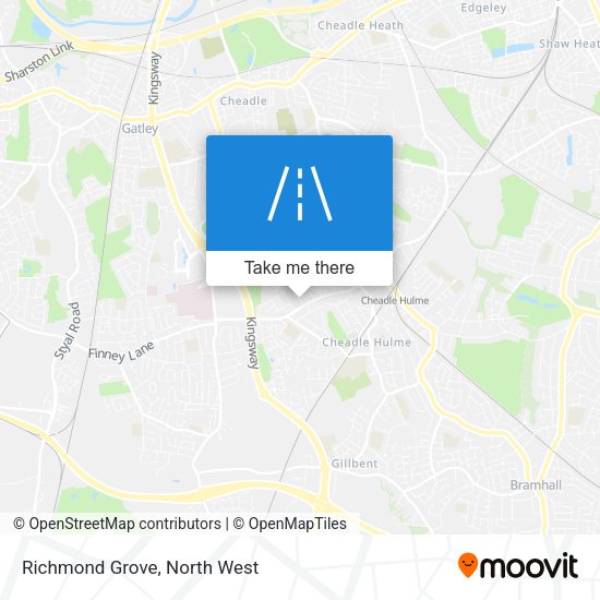 Richmond Grove map
