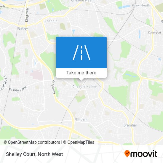 Shelley Court map