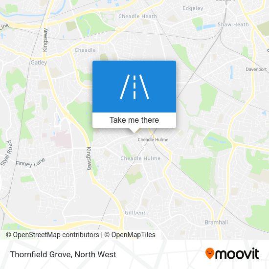 Thornfield Grove map