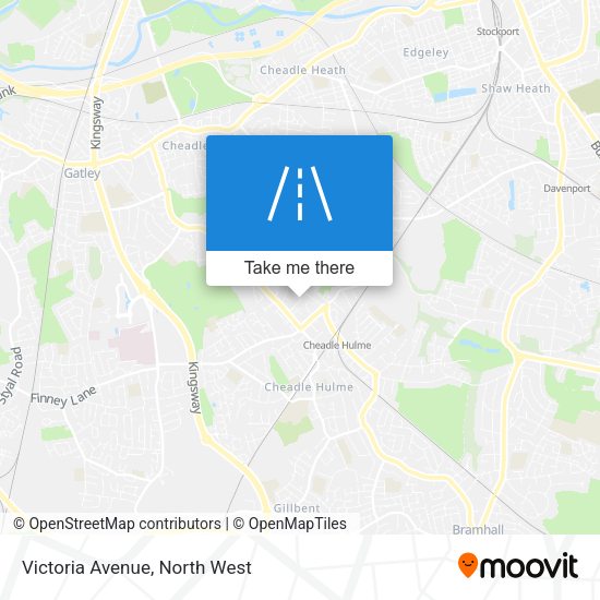 Victoria Avenue map