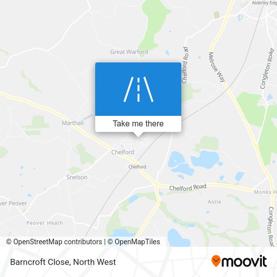 Barncroft Close map