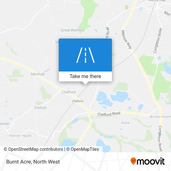 Burnt Acre map