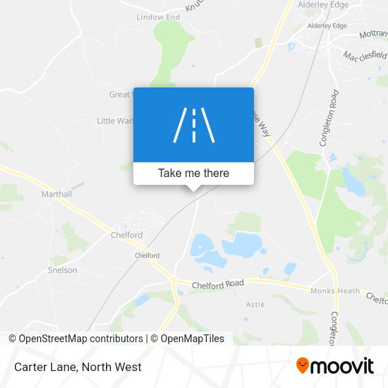 Carter Lane map