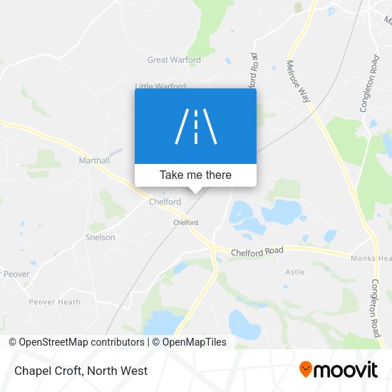 Chapel Croft map