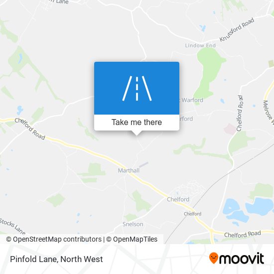 Pinfold Lane map