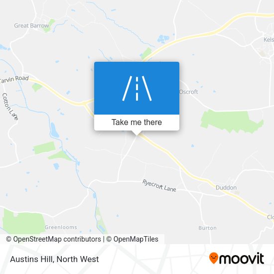 Austins Hill map