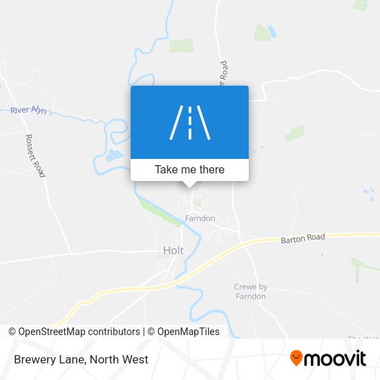 Brewery Lane map
