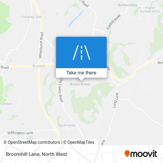Broomhill Lane map