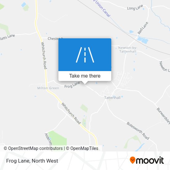 Frog Lane map