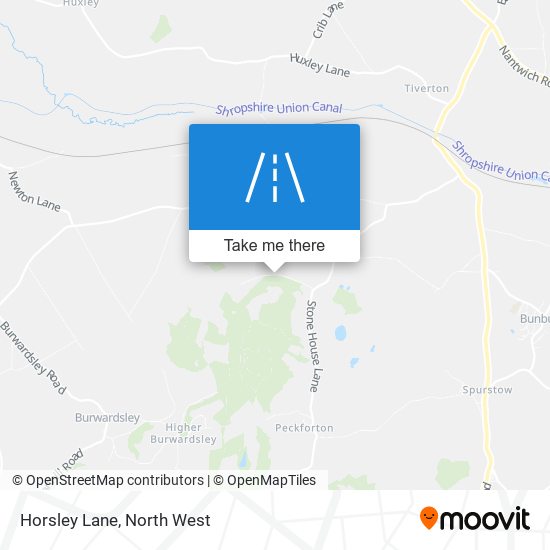 Horsley Lane map