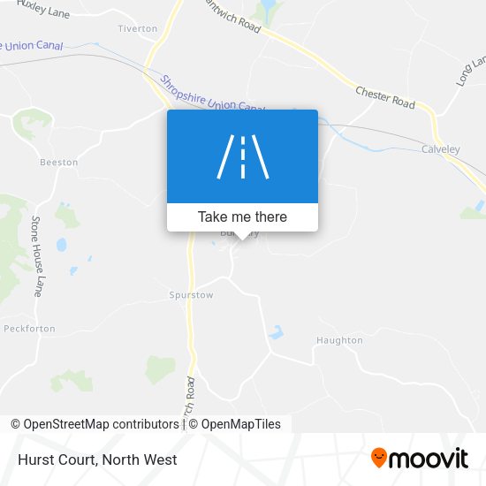 Hurst Court map