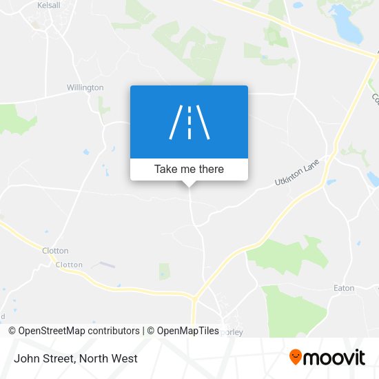 John Street map