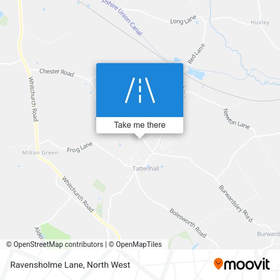 Ravensholme Lane map
