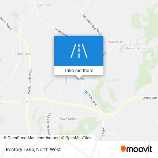Rectory Lane map