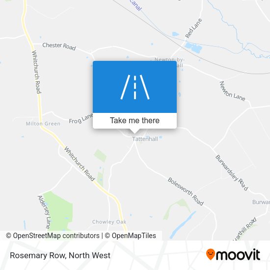 Rosemary Row map