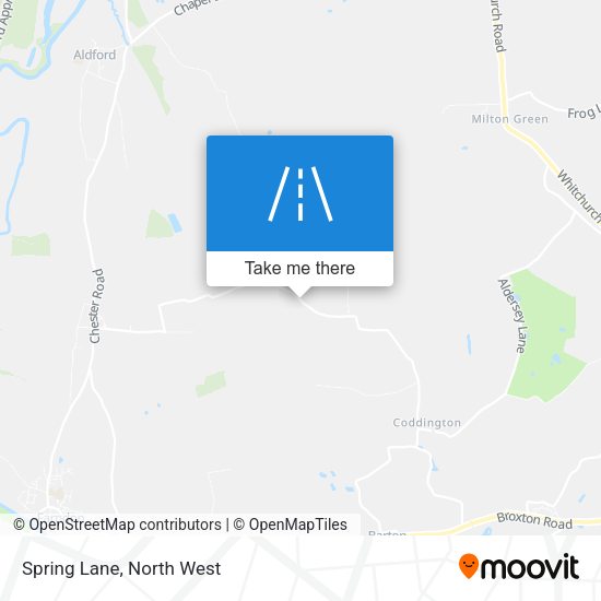 Spring Lane map