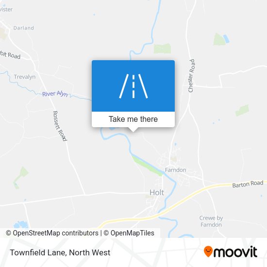 Townfield Lane map
