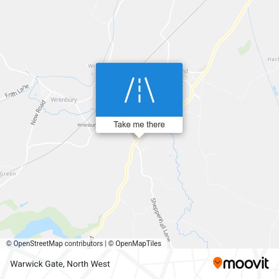 Warwick Gate map