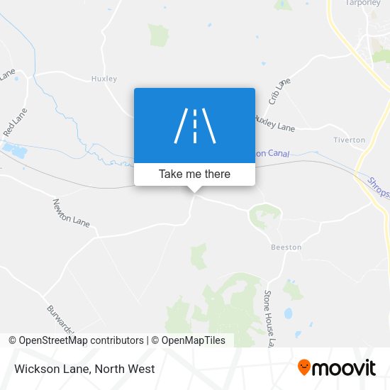 Wickson Lane map