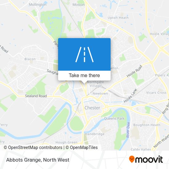 Abbots Grange map