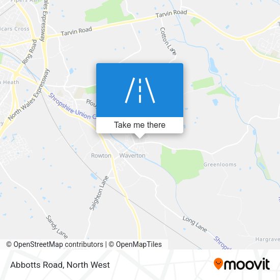Abbotts Road map