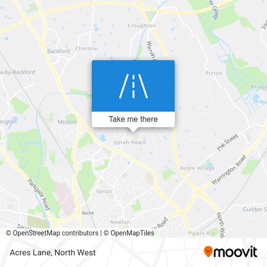 Acres Lane map