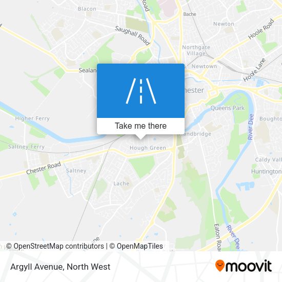 Argyll Avenue map