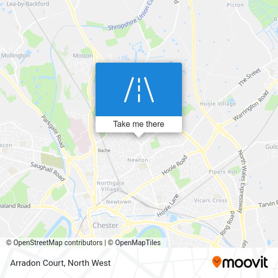 Arradon Court map