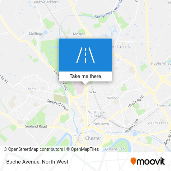 Bache Avenue map