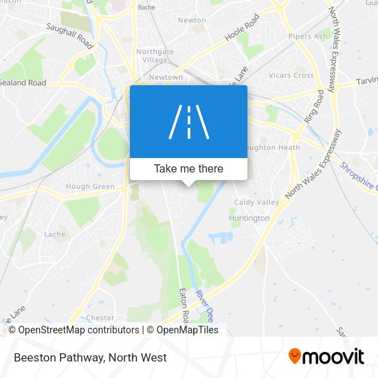Beeston Pathway map