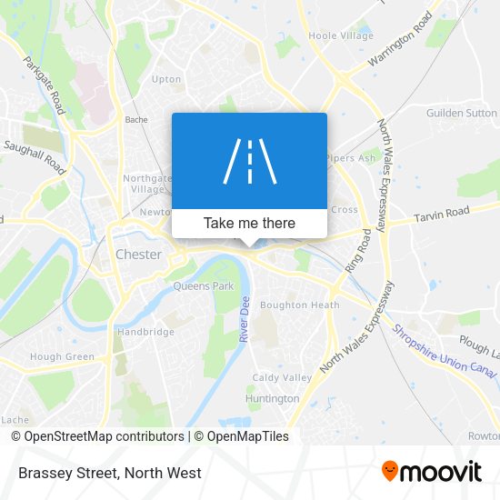 Brassey Street map