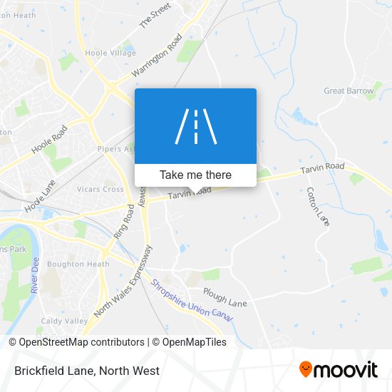 Brickfield Lane map