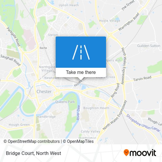 Bridge Court map