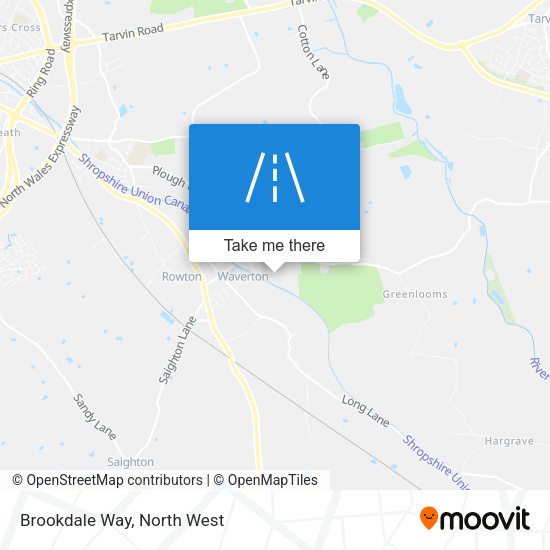 Brookdale Way map