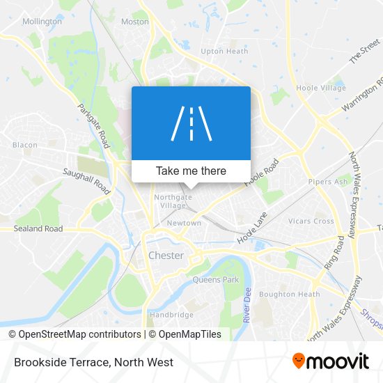Brookside Terrace map