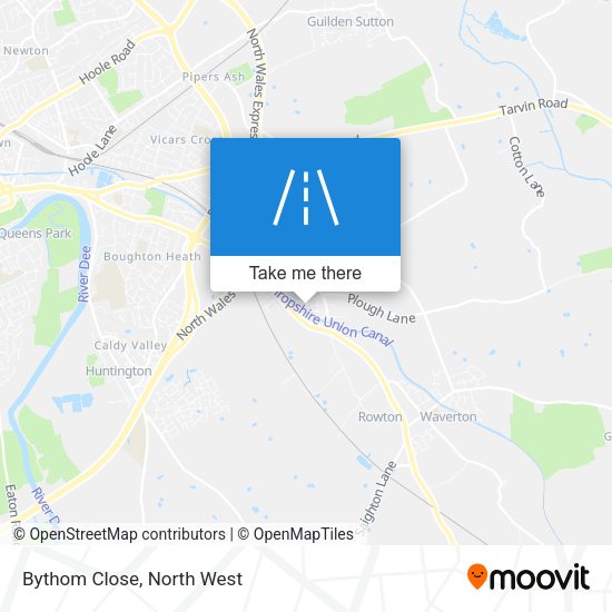 Bythom Close map