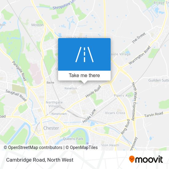 Cambridge Road map