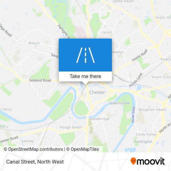 Canal Street map